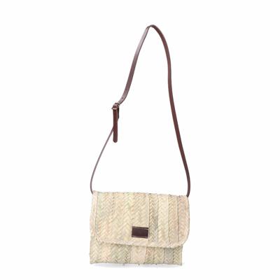 Dames handtas EDM Lola 27 x 20 cm Palmblad Leer
