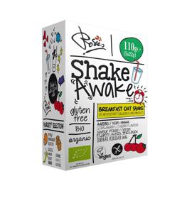 Rosies Shake awake aardbei/kers 22 gr bio (5 st)