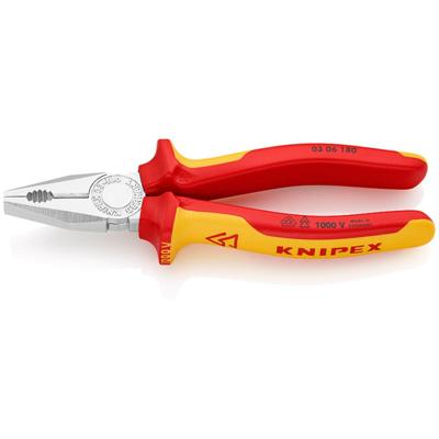 Knipex combinatietang - 180 mm - VDE geïsoleerd - 03 06 180