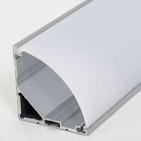 LED hoekprofiel PN19 speciaal aluminium 40x40mm PN19 8105044 + 8600024 LED hoekprofiel PN19 speciaal aluminium 40x40mm PN19 8105044 + 8600024