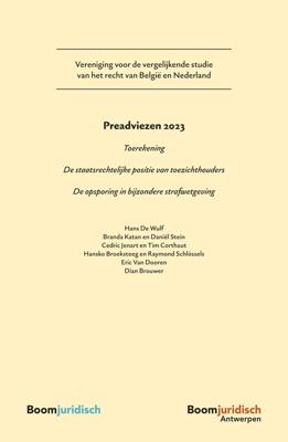Preadviezen 2023 - H. van der Wulf, Branda Katan, Daniël Stein, Cedric Jenart, Tim Corthout, Hansko Broeksteeg, Raymond Schlössels, Eric va - ebook