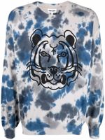 Kenzo sweat à imprimé tie dye - Gris