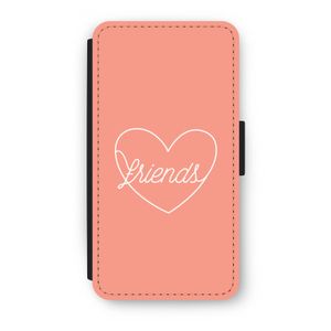 Friends heart: iPhone X Flip Hoesje