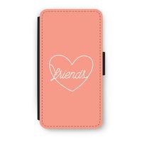 Friends heart: iPhone X Flip Hoesje