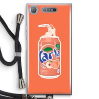 S(peach)less: Sony Xperia XZ1 Transparant Hoesje met koord