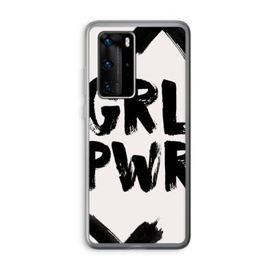 Girl Power #2: Huawei P40 Pro Transparant Hoesje