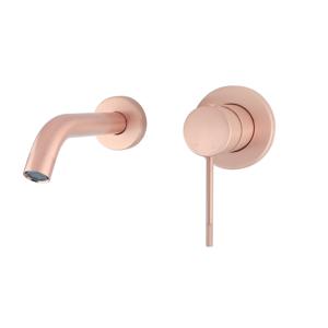 Best Design Best-Design "Lyon-Decorata" inbouw-wandmengkraan uitl=20 cm Rosé Mat Goud