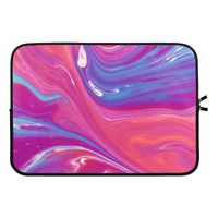 Paarse stroom: Laptop sleeve 13 inch