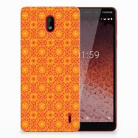 Nokia 1 Plus | TPU bumper | Batik Oranje