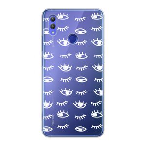 Eye pattern #3: Honor Note 10 Transparant Hoesje