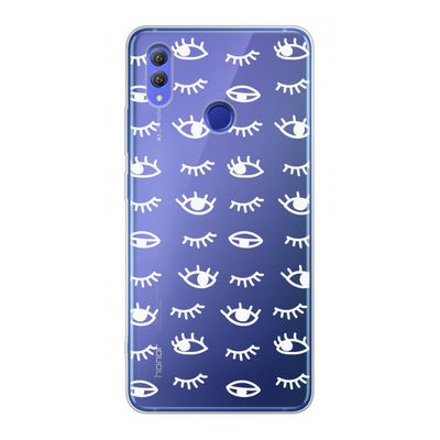 Eye pattern #3: Honor Note 10 Transparant Hoesje