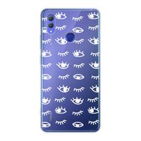 Eye pattern #3: Honor Note 10 Transparant Hoesje
