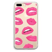 Bite my lip: iPhone 7 Plus Transparant Hoesje