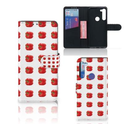 Motorola G8 Power | Book Cover | Paprika Red