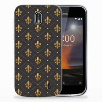 Nokia 1 TPU bumper Franse Lelie - thumbnail