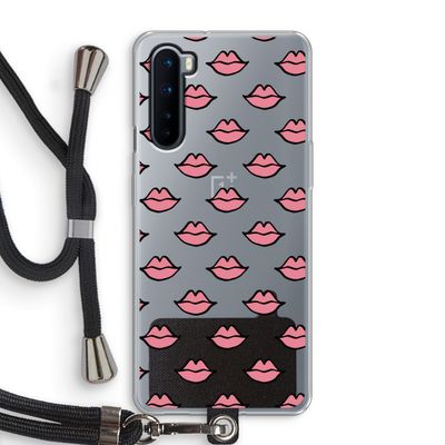 Lipjes: OnePlus Nord Transparant Hoesje met koord