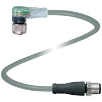 Pepperl+Fuchs 290591 Sensor/actuator connector, geassembleerd Aantal polen (sensoren): 5, 5 0.5 m 1 stuk(s)