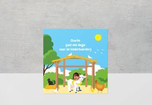 Klein Voorleesboek voor Meisjes - Op Reis naar de Kinderboerderij