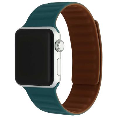 Apple Watch Ribbel Solo Sport Band - Malachiet Groen - 44, 45, 46 & 49mm