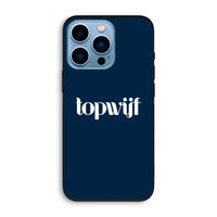 Topwijf Navy: iPhone 13 Pro Biologisch afbreekbaar hoesje