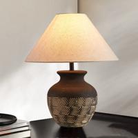 ZenGlow Handcrafted Ceramic Table Lamp