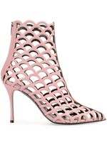 Sergio Rossi bottines SR Mermaid 90 mm - Rose