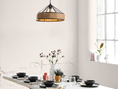 Hanglamp BANCHORY 1 lamp zwart