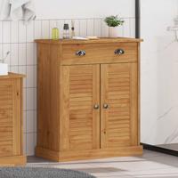 Badkamerkast met opslag VIGO Honingbruin 67.5 x 34 x 80 cm