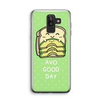 Avo Good Day: Samsung Galaxy J8 (2018) Transparant Hoesje