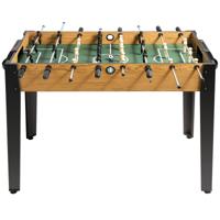 Tafelvoetbaltafel in wedstrijdformaat Tafelvoetbaltafel voor volwassenen en kinderen 122 x 61 x 79 cm