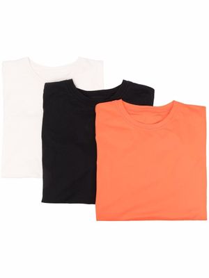Heron Preston lot de 3 t-shirts à manches courtes - Orange