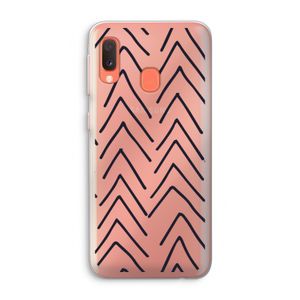Marrakech Arrows: Samsung Galaxy A20e Transparant Hoesje