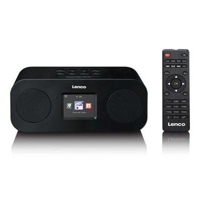 LENCO DIR-121BK - Stereo internetradio met DAB+, FM en Bluetooth® - Zwart