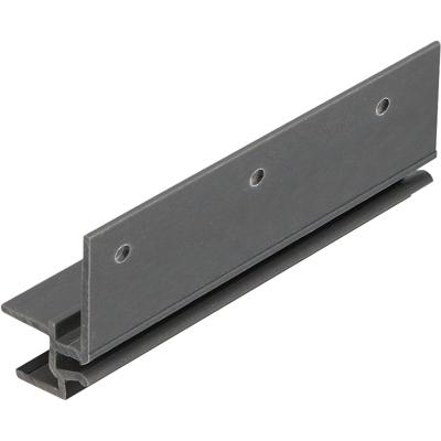 Montageprofiel 10 mm Grafietzwart - Keralit (2867)