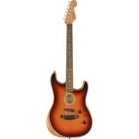 Fender American Acoustasonic Stratocaster 3-Color Sunburst met gigbag - thumbnail