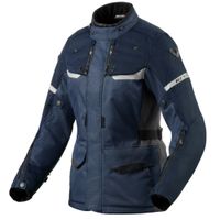 REV'IT! Outback 4 H2O Lady jacket, Textiel motorjas dames, Donkerblauw