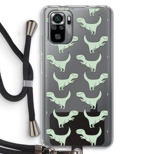 Dinos: Xiaomi Redmi Note 10S Transparant Hoesje met koord