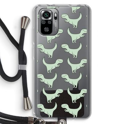 Dinos: Xiaomi Redmi Note 10S Transparant Hoesje met koord