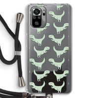 Dinos: Xiaomi Redmi Note 10S Transparant Hoesje met koord