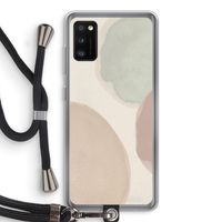 Geo #8: Samsung Galaxy A41 Transparant Hoesje met koord Geo #8: Samsung Galaxy A41 Transparant Hoesje met koord