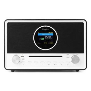 Audizio Lucca stereo DAB radio met cd speler, internetradio, Bluetooth