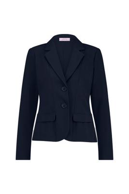 Bright bonded blazer - dark blue - 94811