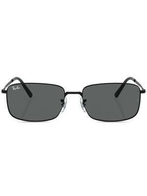 Ray-Ban lunettes de soleil à monture carrée - Noir