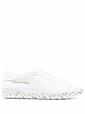 Valentino Garavani baskets à lacets - Blanc