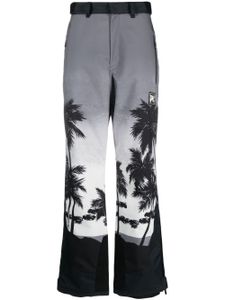 Palm Angels pantalon de ski Flash à design matelassé - Gris