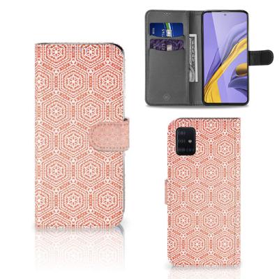 Samsung Galaxy A51 | Telefoon Hoesje | Pattern Orange