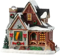 Lemax christmas cabin verlicht kersthuisje Vail Village 2023