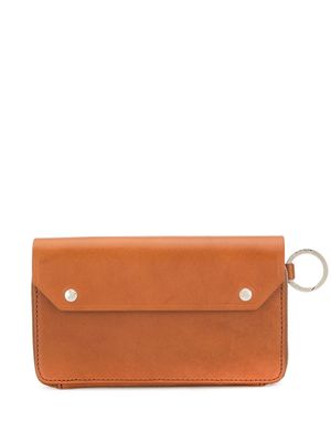 As2ov portefeuille pliant à design long - Marron