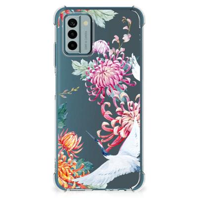 Nokia G22 Case Anti-shock Bird Flowers Nokia G22 Case Anti-shock Bird Flowers
