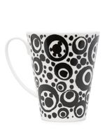 10 CORSO COMO tasse en porcelaine imprimée - Noir